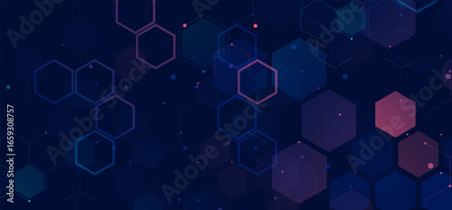 Technology background. Big data visualization concept.