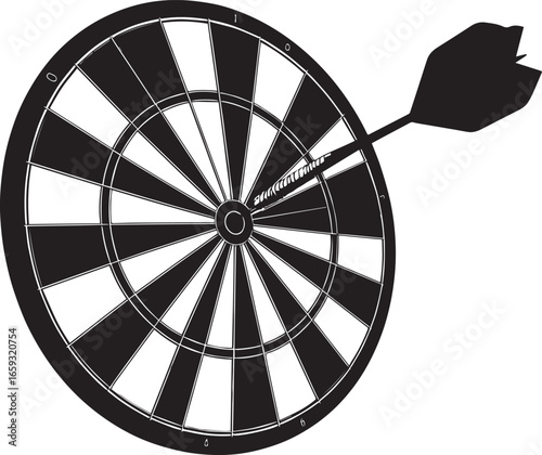  Minimal Dart Shape Vector Illustration
