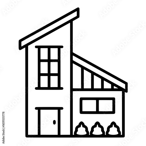 vector illustration of a house