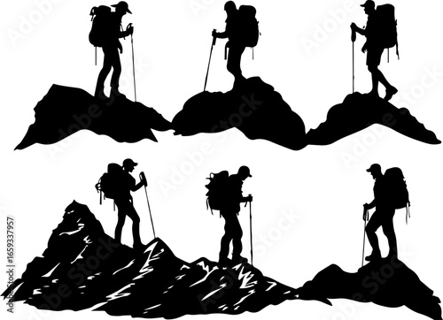 "Summit Seeker: Journey Through the Peaks"