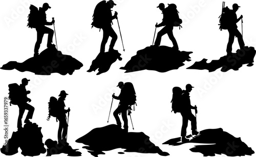 "Summit Seeker: Journey Through the Peaks"