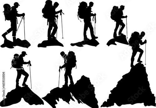 "Summit Seeker: Journey Through the Peaks"