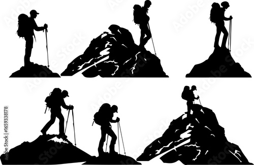 "Summit Seeker: Journey Through the Peaks"