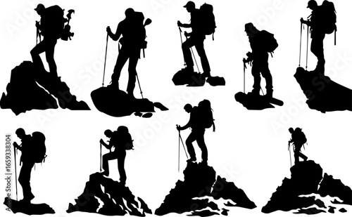 "Summit Seeker: Journey Through the Peaks"