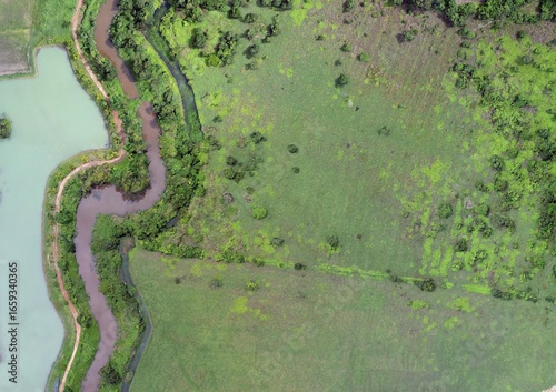 Top View Aerial Photograph