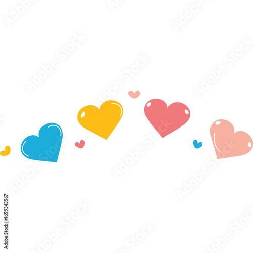 Cute Love Element Decoration