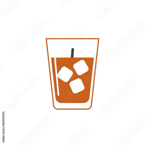 Refreshing Iced Tea A Cool Summer Drink Icon