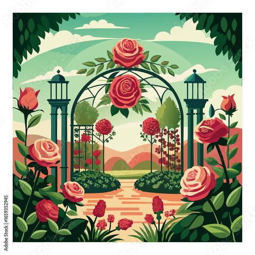 flowers in the garden