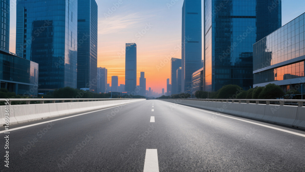 Obraz premium traffic in the city