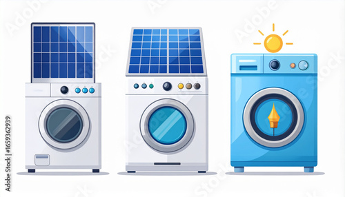  Eco Home Appliance Icons