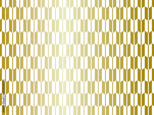 矢絣文様　３　金色グラデーション