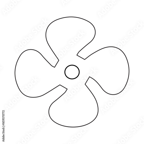 Four-Leaf Outline