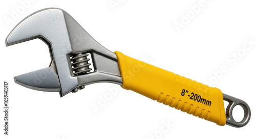Photos Isolated Adjustable Wrench