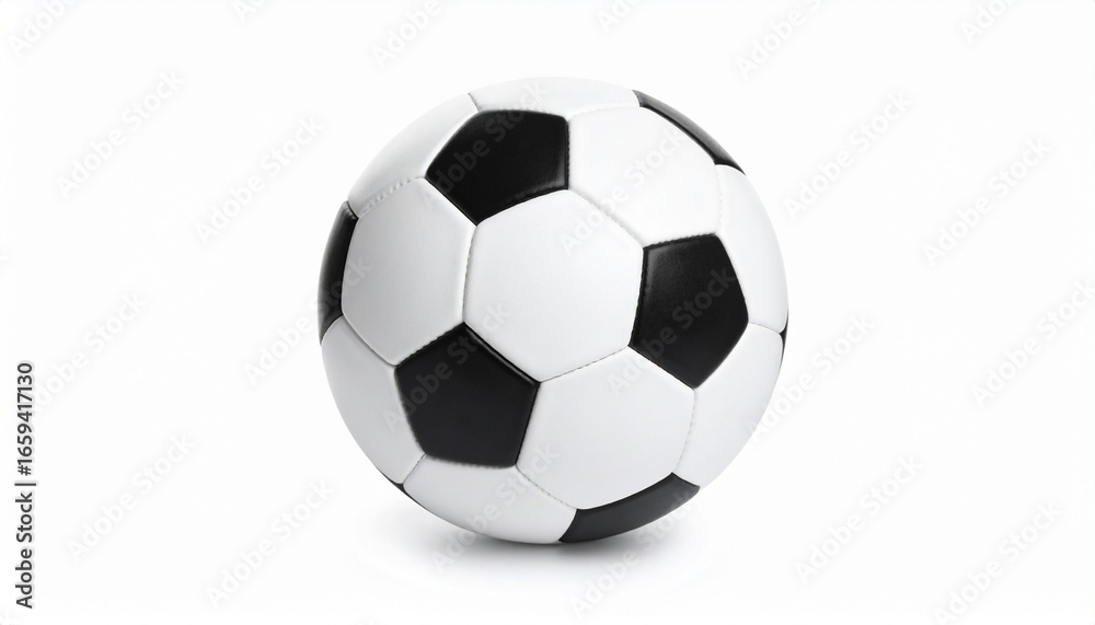 Fototapeta premium soccer ball isolated on white