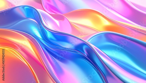 Wallpaper Mural Chromatic Flow Torontodigital.ca