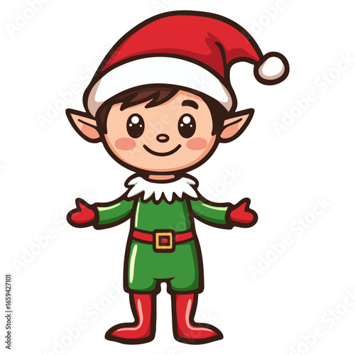 christmas elf, elf, christmas, festival, vector, transparent background, xmas, isolated, december, season, celebration, icon, leprechaun