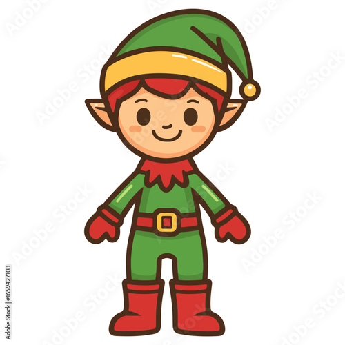 christmas elf, elf, christmas, festival, vector, transparent background, xmas, isolated, december, season, celebration, icon, leprechaun