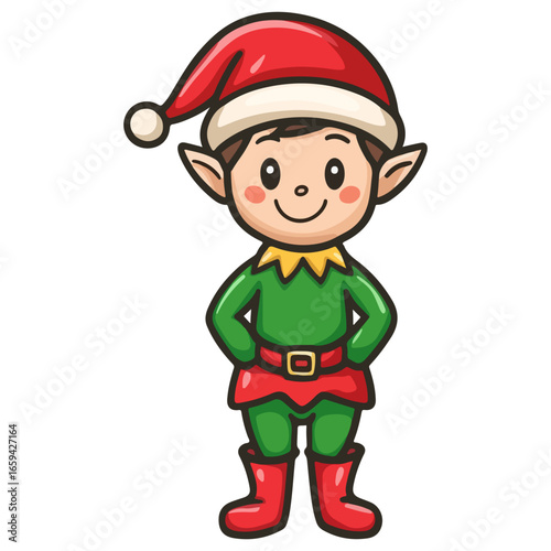 christmas elf, elf, christmas, festival, vector, transparent background, xmas, isolated, december, season, celebration, icon, leprechaun