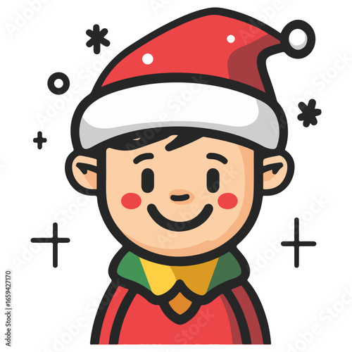 christmas elf, elf, christmas, festival, vector, transparent background, xmas, isolated, december, season, celebration, icon, leprechaun