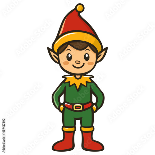 christmas elf, elf, christmas, festival, vector, transparent background, xmas, isolated, december, season, celebration, icon, leprechaun