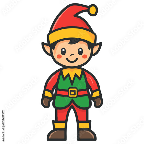 christmas elf, elf, christmas, festival, vector, transparent background, xmas, isolated, december, season, celebration, icon, leprechaun