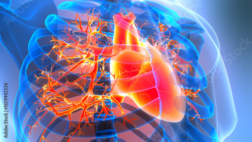 Human Circulatory System Heart Anatomy