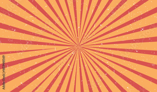 Groovy hippie backgrounds. Waves, swirl, twirl, flower, rays and rainbow pattern. SunBurst Effect.