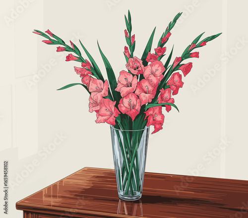 flowers in vase