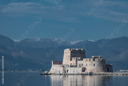 the fortress Bourtzi in Nafplion - south Greece