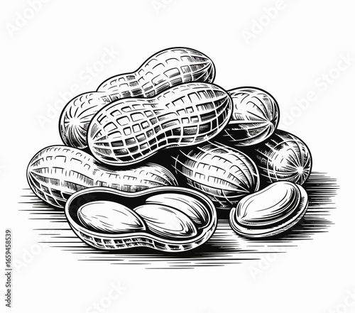 vegetables on a white background