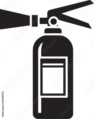 Fire Extinguisher Icon – Safety Equipment Emergency Symbol
