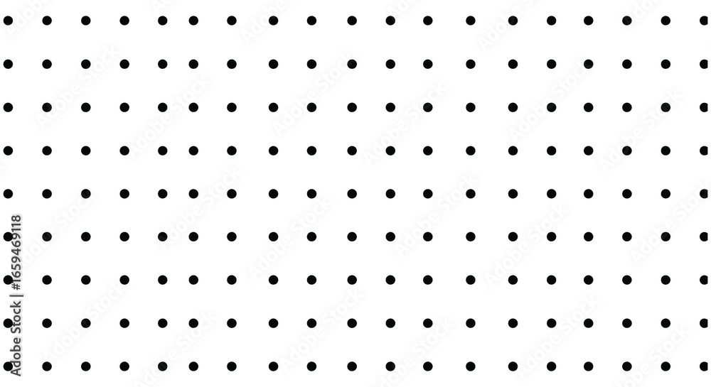 A grid of small black dots on a white background pattern A grid of small black dots on a white background pattern