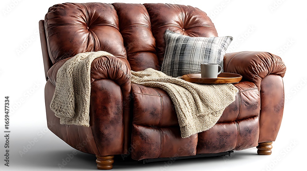 Obraz premium Warm and inviting living room arrangement high resolution picture