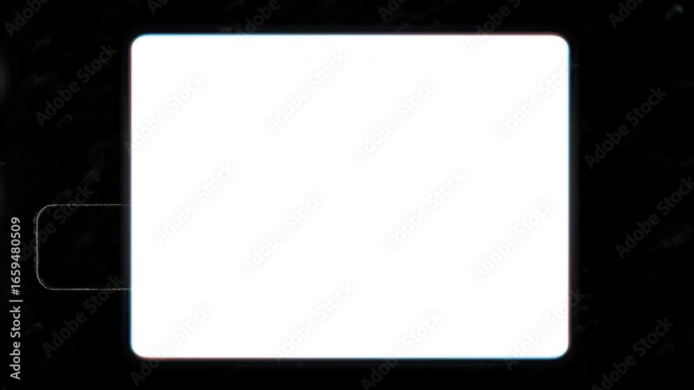 Super 8 letterbox film overlay