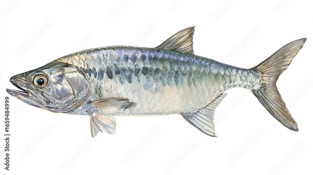 Fototapeta premium Illustration of a fish
