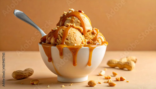 Peanut Butter Ice Cream Delight.