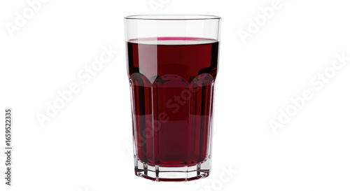 Fotografie Isolated Red Grape Juice