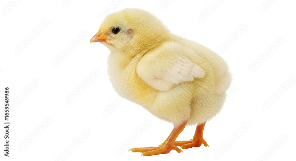 Fototapeta premium Isolated Yellow Chick