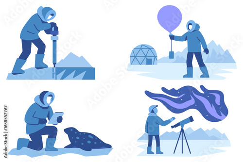 Arctic scientific research and environmental observation