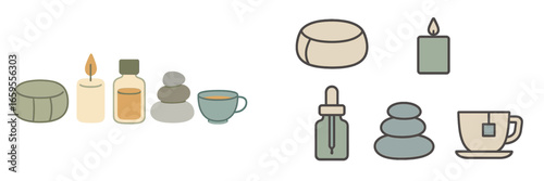 Relaxing home decor elements for a tranquil environment