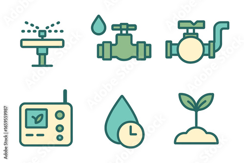 Modern irrigation tools and devices for efficient water management