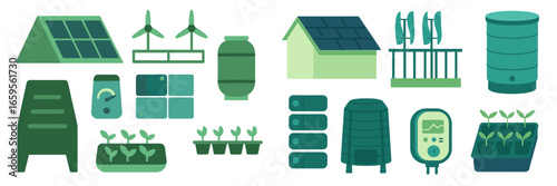 Eco-friendly technology for sustainable energy and gardening