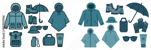 Outdoor apparel and accessories for all weather