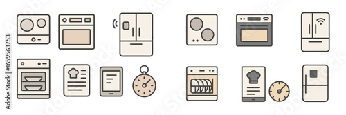 Kitchen appliances and tools for modern cooking and baking