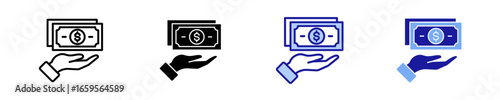 Benefits  Icon Set Multiple Style Collection