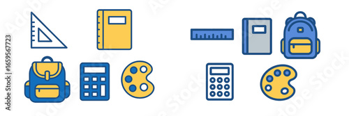 Essential school supplies and study tools for students