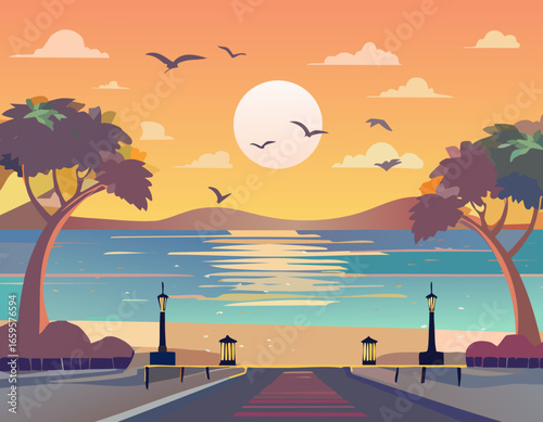 海と風景