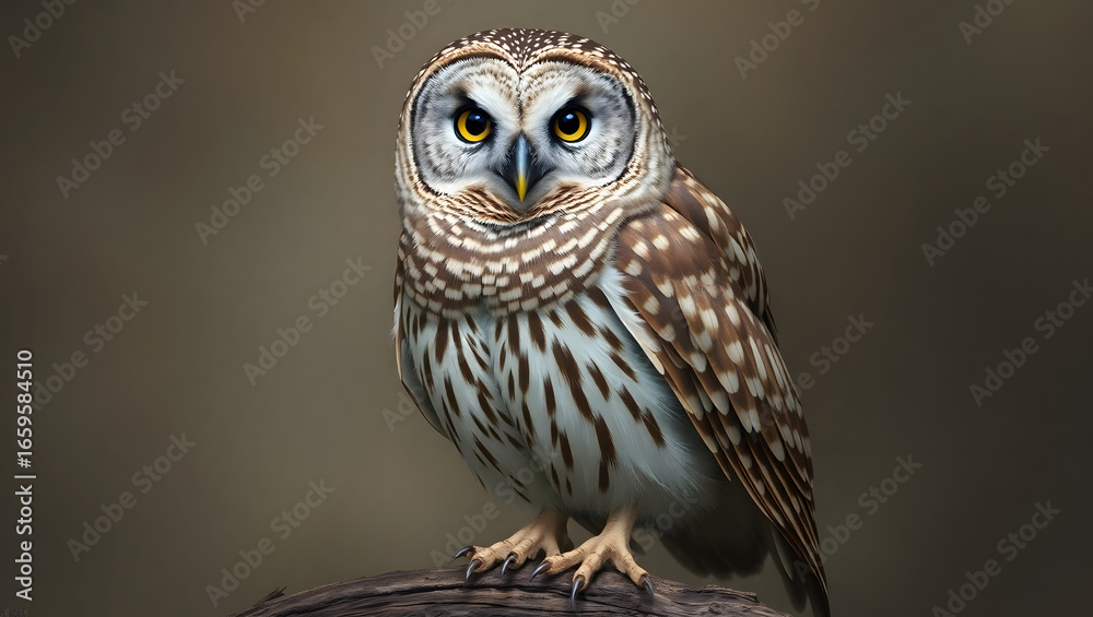 Fototapeta premium great horned owl