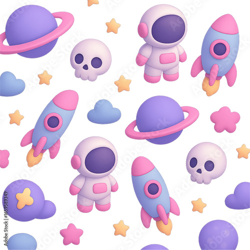 set of space icons