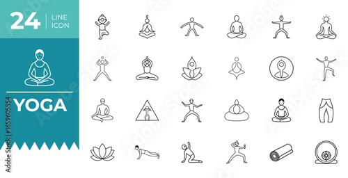 Yoga Icon Vector Design